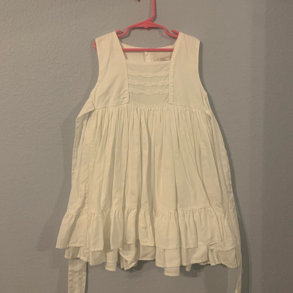 Well dressed wolf white spring dress size 7